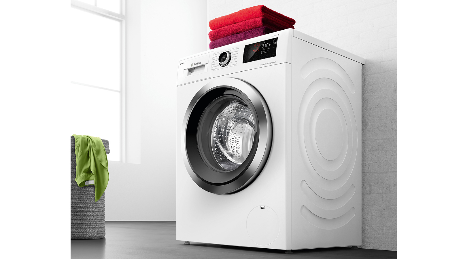 Bosch Serie 6 WAT28770EX wasmachine 8 kg 1400 toeren met ActiveOxygen