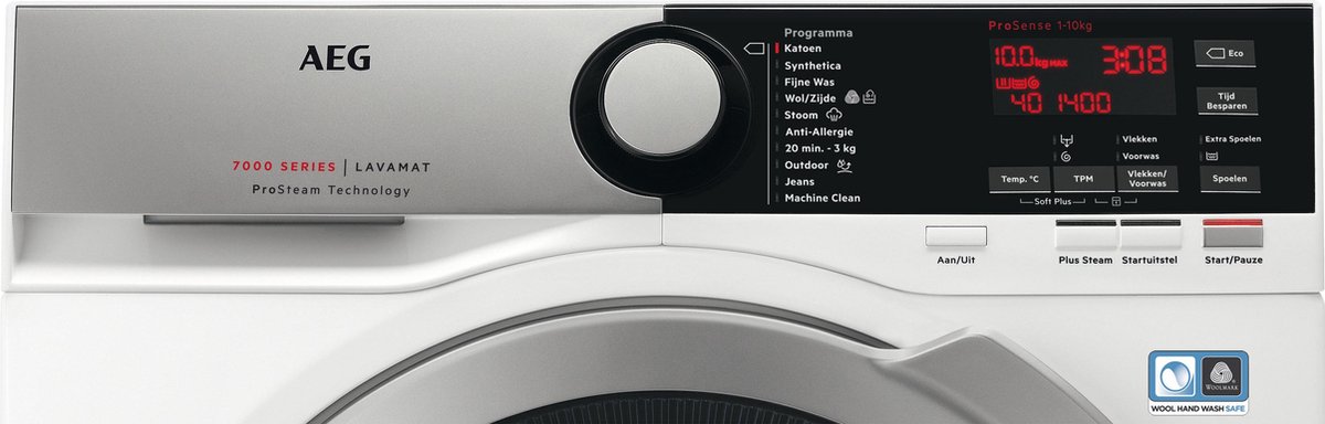 AEG 7000 L7FE06ES wasmachine 10 kg 1600 toeren met ProSteam