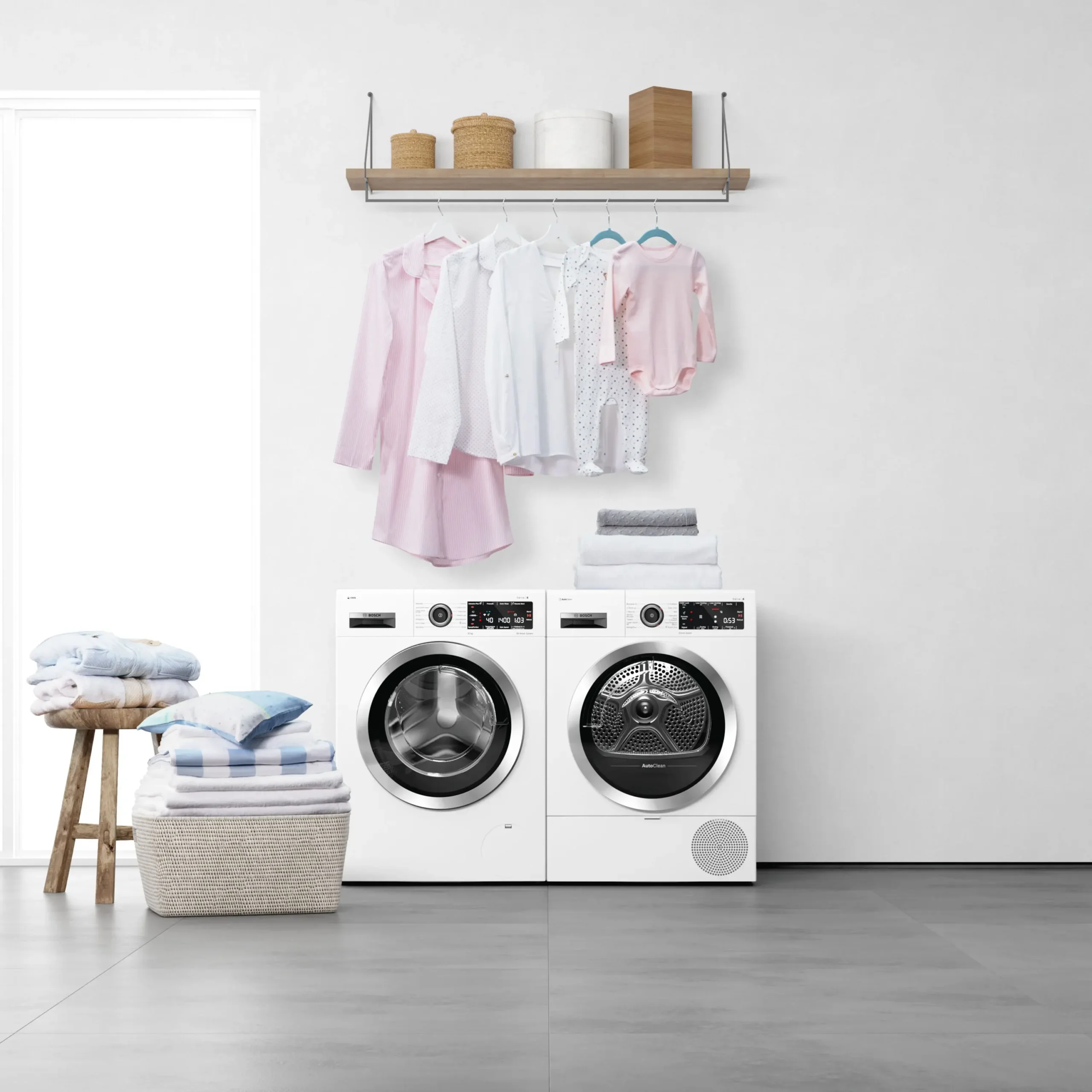 Bosch Serie 8 WAV28M0EFG wasmachine 9 kg 1400 toeren met 4D Wash
