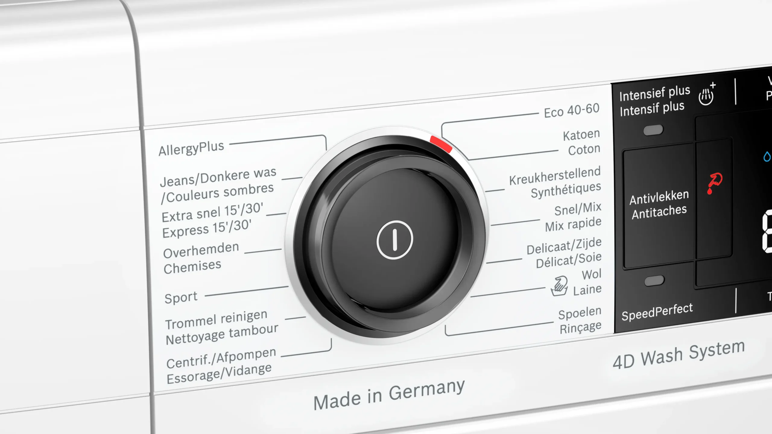 Bosch Serie 8 WAV28M0EFG wasmachine 9 kg 1400 toeren met 4D Wash