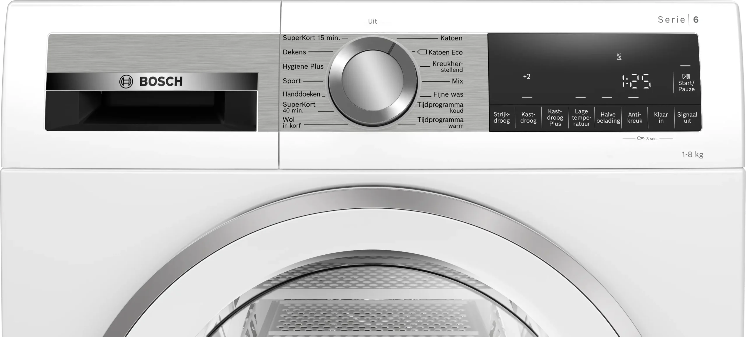 Bosch Serie 6 WPG23209NL condensdroger 8 kg met AutoDry