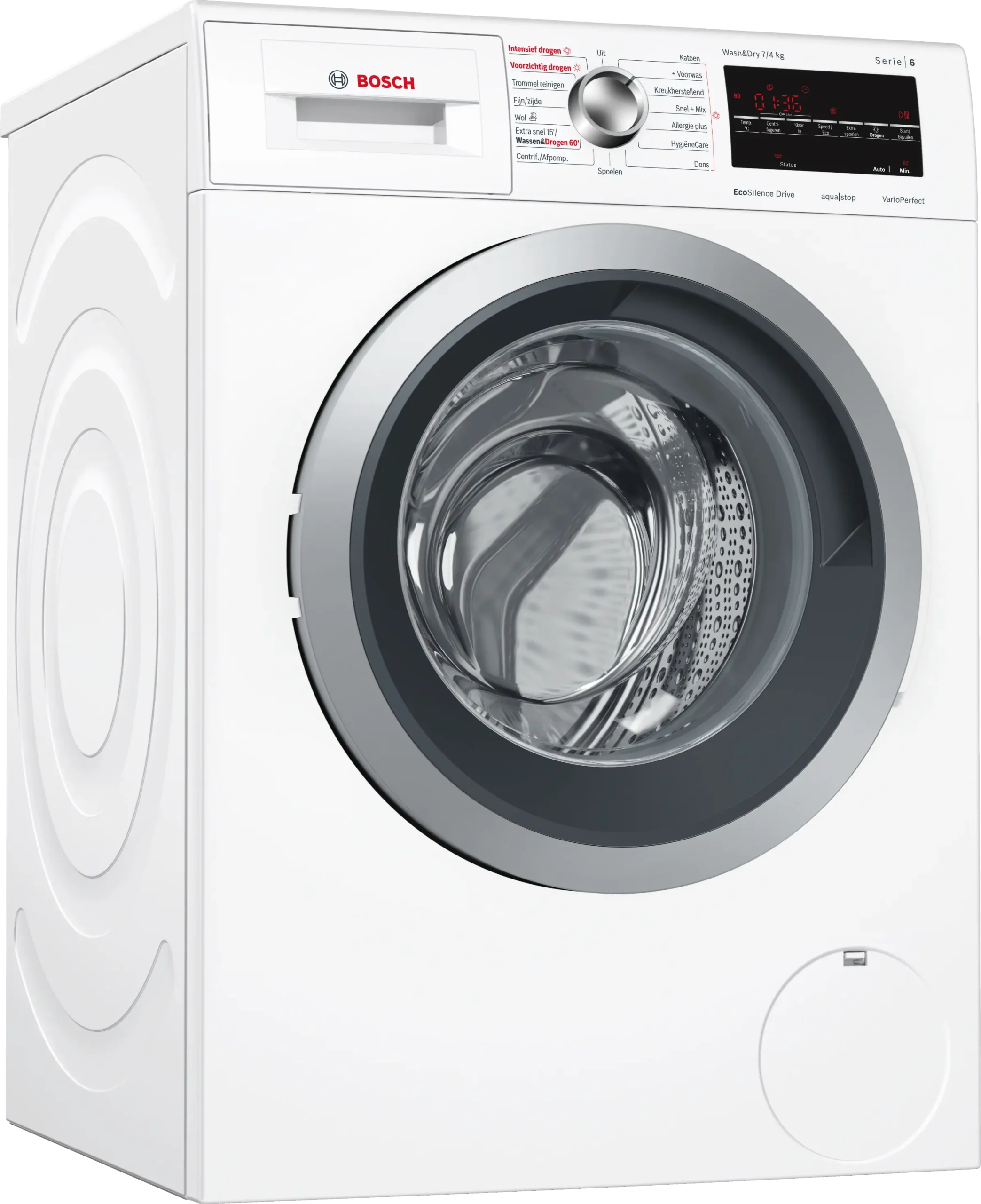 Bosch Serie 6 WVG30442NL was-droogcombinatie 7 kg wassen 4 kg drogen