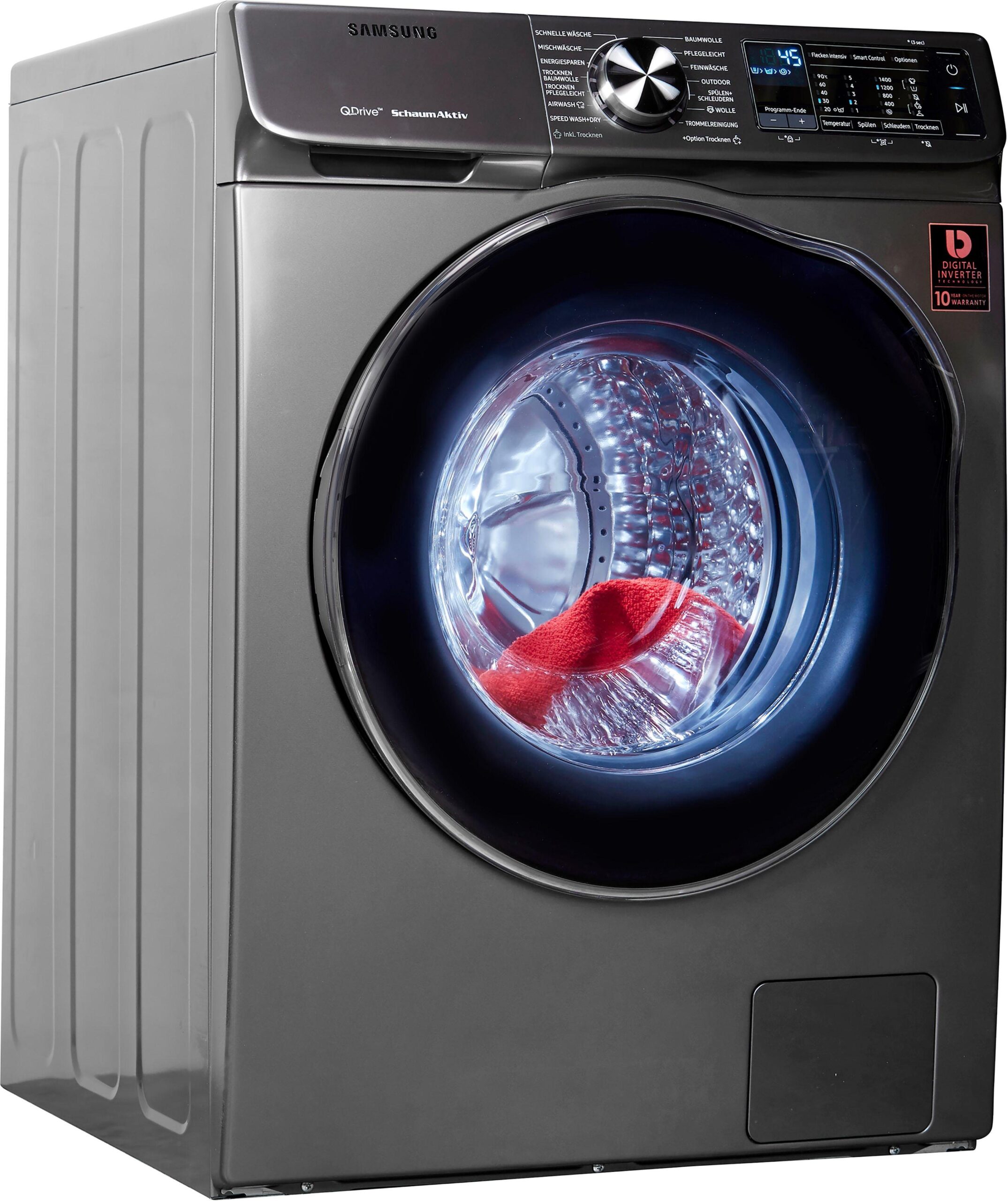 Samsung WD8EN6420AX was-droogcombinatie 8 kg wassen 5 kg drogen met QuickDrive