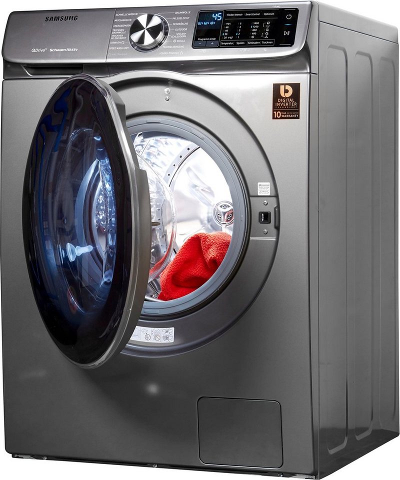 Samsung WD8EN6420AX was-droogcombinatie 8 kg wassen 5 kg drogen met QuickDrive
