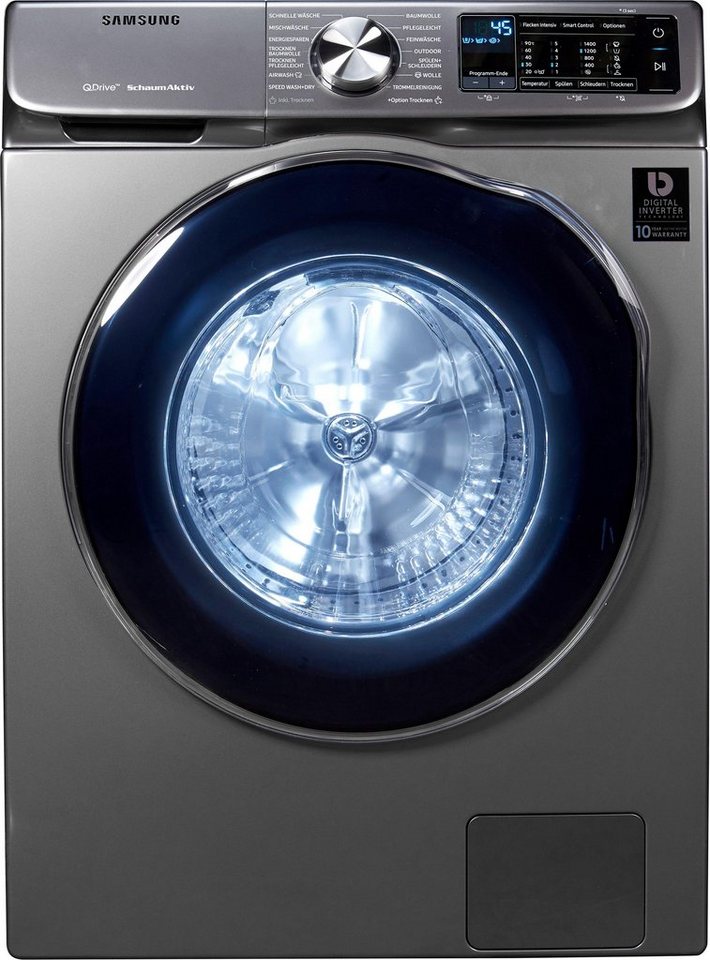 Samsung WD8EN6420AX was-droogcombinatie 8 kg wassen 5 kg drogen met QuickDrive