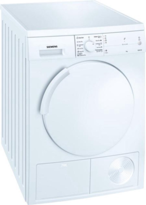 Siemens WT44E101 witte condensdroger 7 kg met sensorgestuurde droging