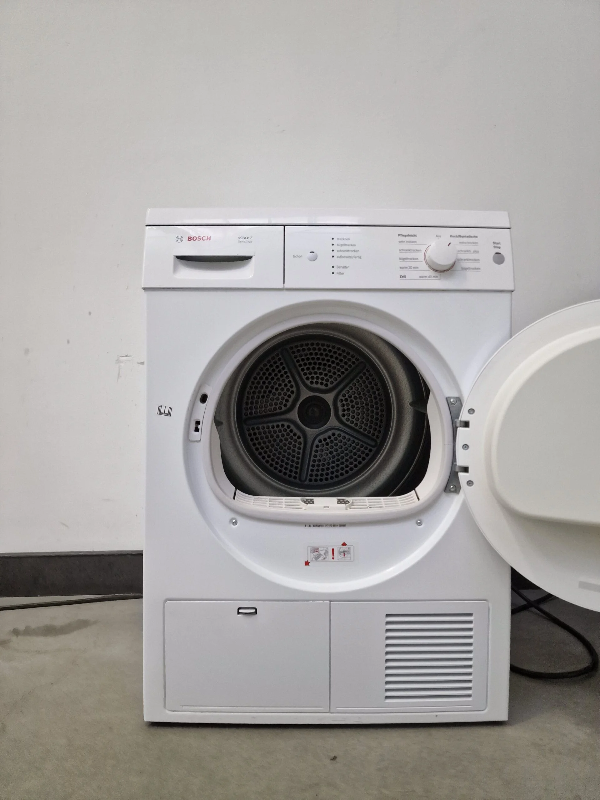 Bosch WTE84101 witte condensdroger 7 kg met AutoDry