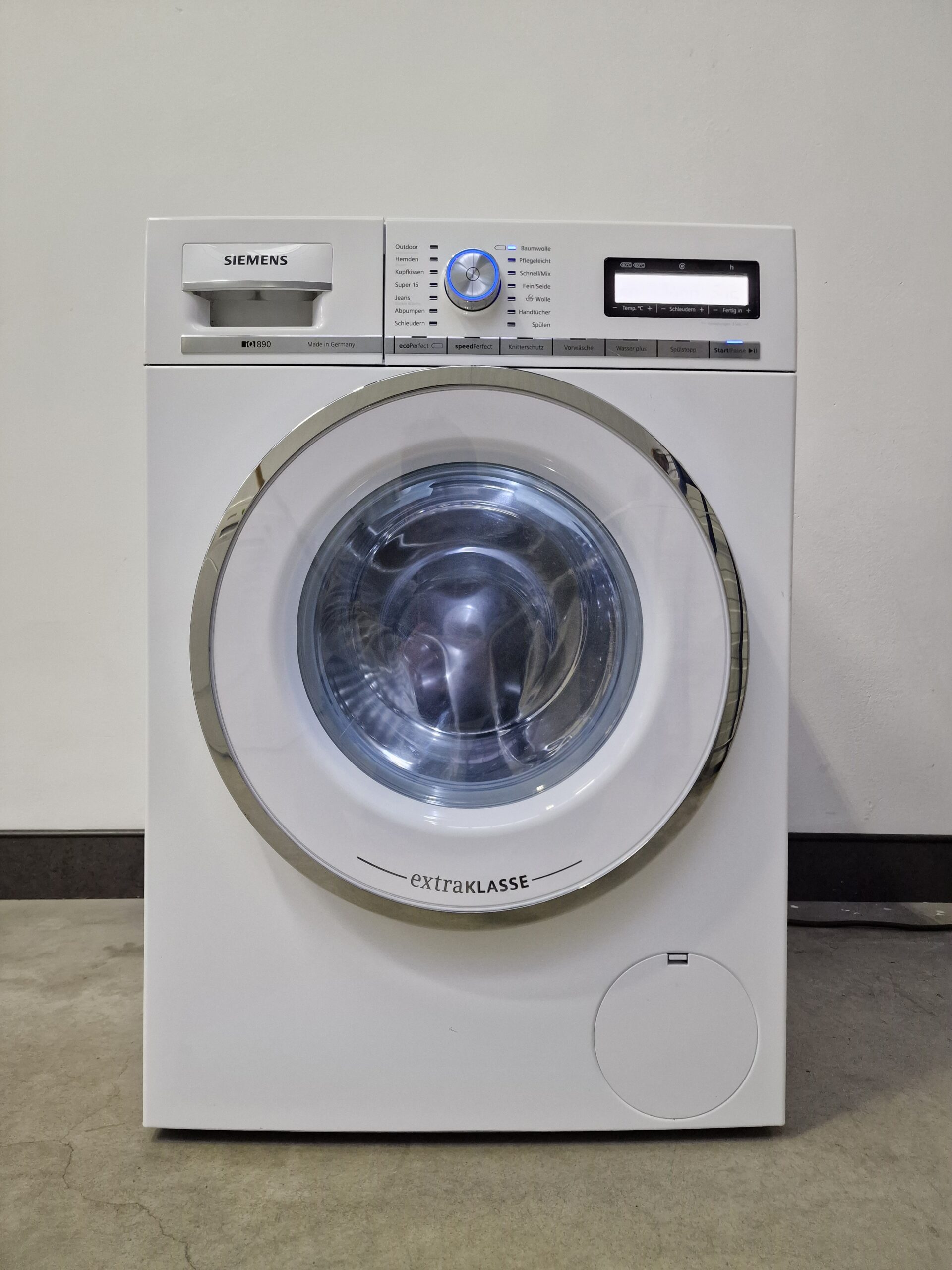 Siemens iQ800 WM14Y59D witte wasmachine 8 kg 1400 toeren met speedPerfect
