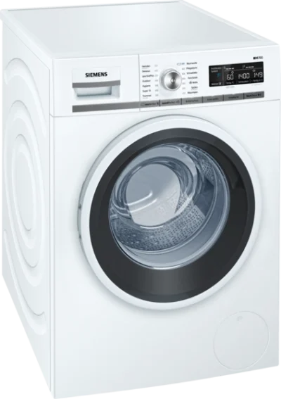 Siemens iQ700 WM14W5ECO witte wasmachine 8 kg 1400 toeren met iQdrive en speedPerfect