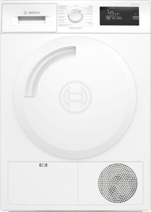 Bosch Serie 4 WTH83002 witte warmtepompdroger 7 kg met AutoDry en SensitiveDrying