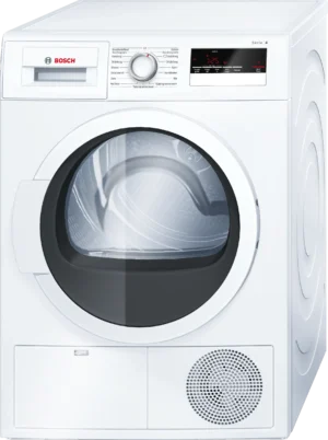 Bosch Serie 4 WTH85201NL witte warmtepompdroger 7 kg met AutoDry en SensitiveDrying