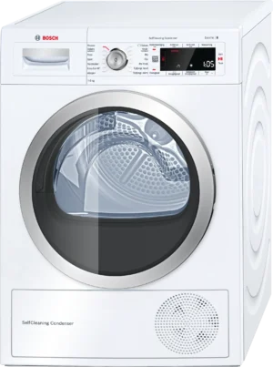 Bosch Serie 8 WTW87560NL witte warmtepompdroger 8 kg met SelfCleaning Condenser en AutoDry