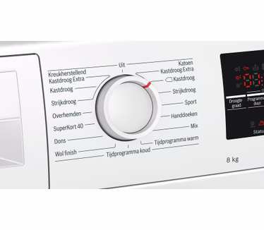 Bosch Serie 6 WTW85466NL witte warmtepompdroger 8 kg met SelfCleaning Condenser en AutoDry