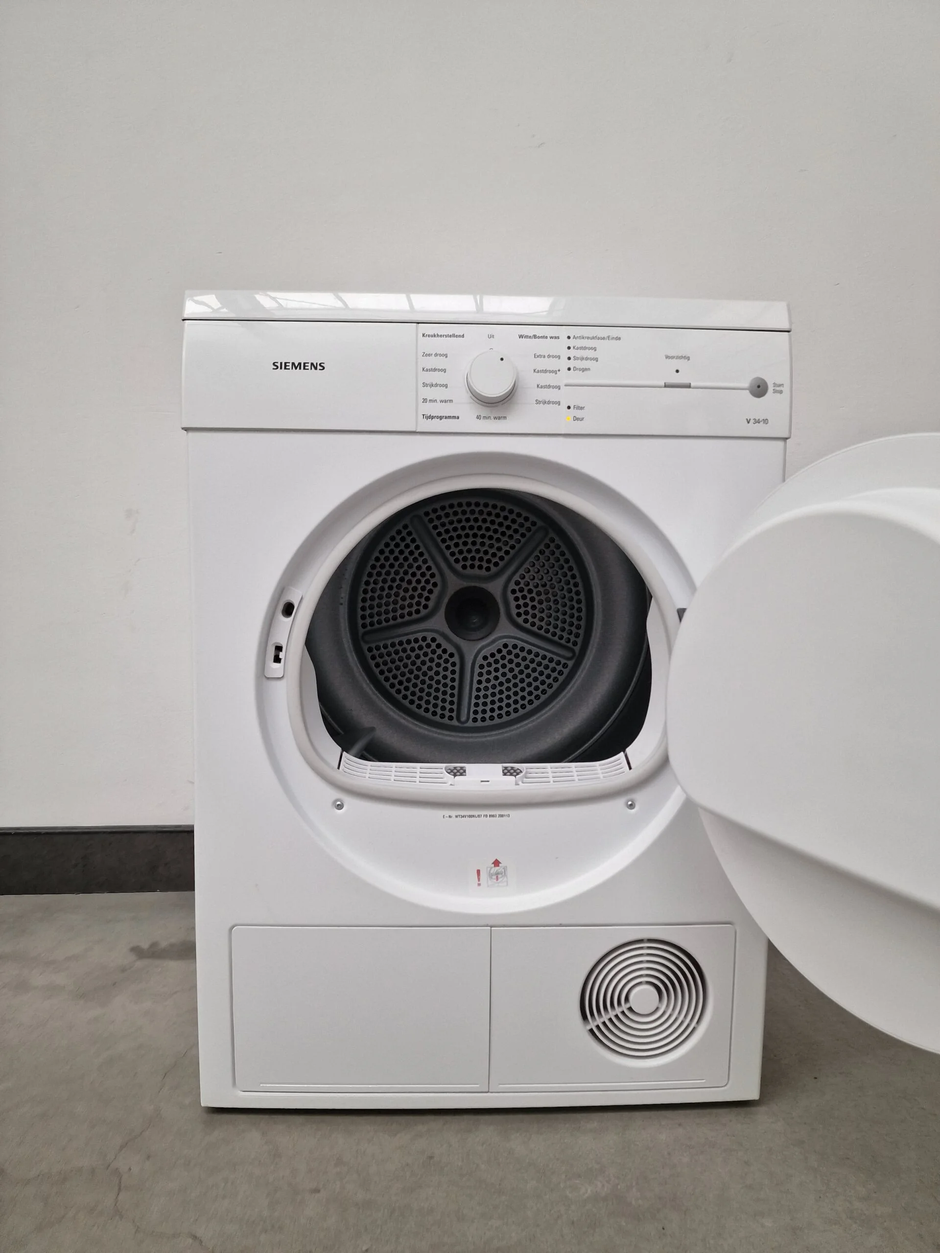 Siemens WT34V100NL witte condensdroger 6 kg