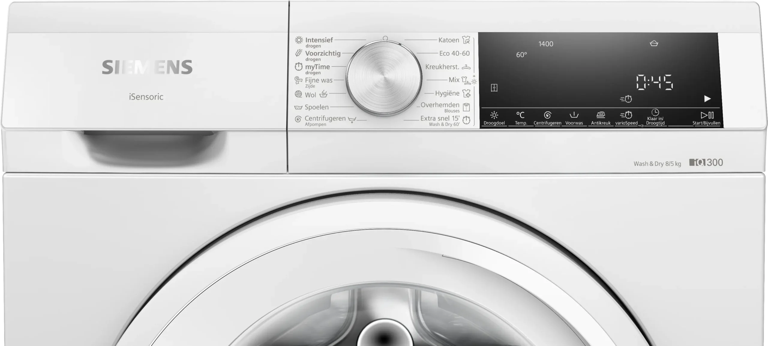Siemens WT34V100NL witte condensdroger 6 kg