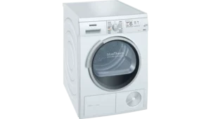 Siemens iQ700 WT46W5M2 witte warmtepompdroger 7 kg met SelfCleaning Condenser en autoDry