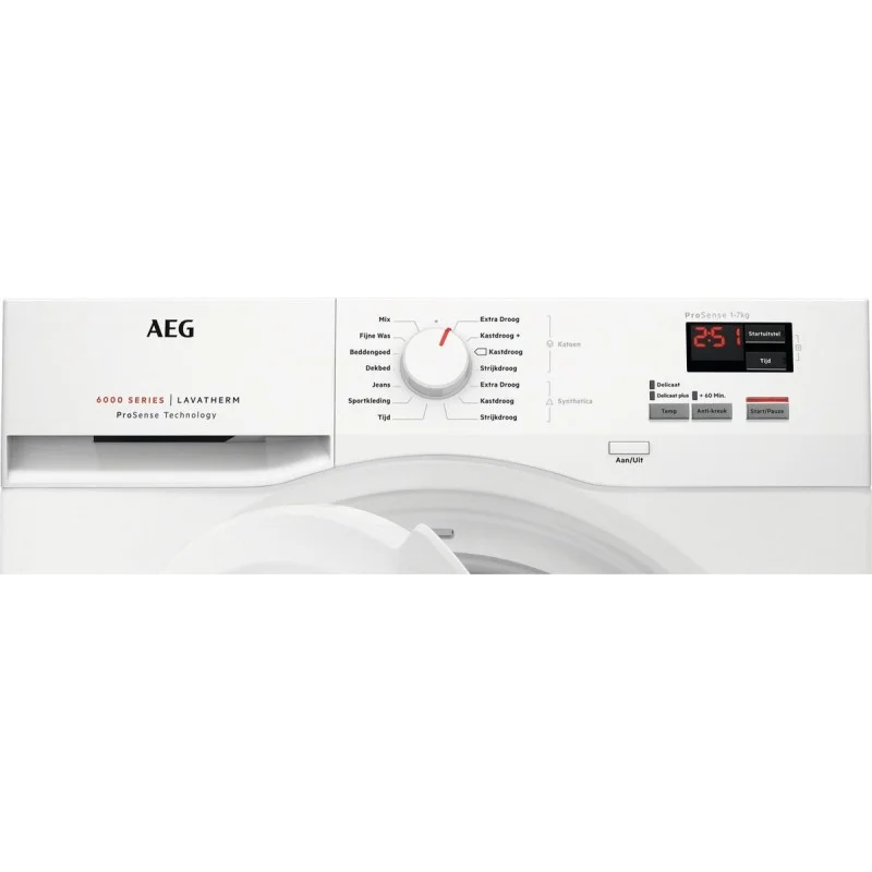 AEG 6000 T6DB72KP ProSense witte condensdroger 7 kg