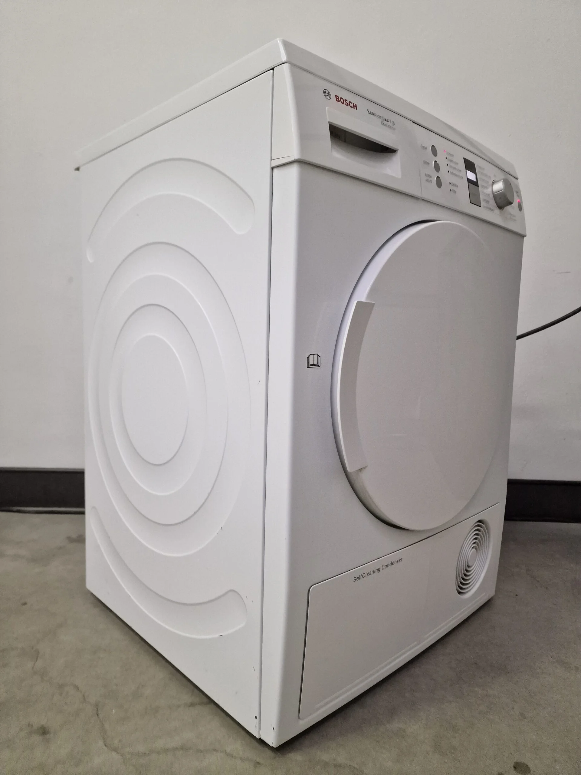 Bosch WTW8436Z witte warmtepompdroger 7 kg met AutoDry en SensitiveDrying System