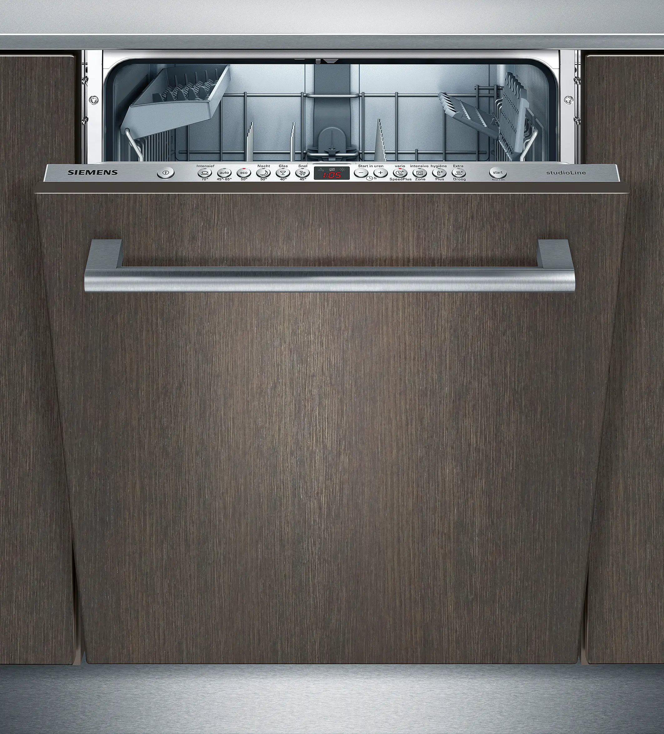 Siemens iQ500 SN69M034NL volledig geïntegreerde inbouw vaatwasser 13 couverts