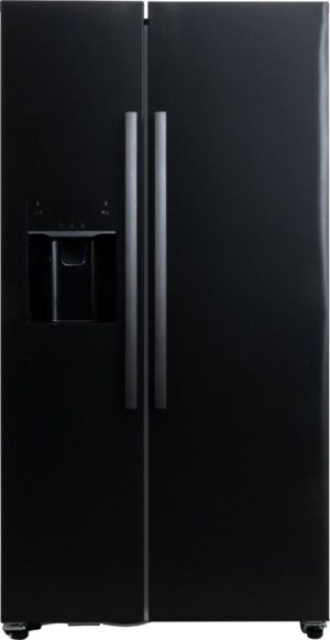 Frilec BONNSBS-666-HCF-040EDI Amerikaanse koelkast 513 liter Dark Inox met ijsblokjesmaker en waterdispenser