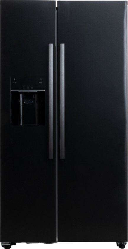 Frilec BONNSBS-666-HCF-040EDI Amerikaanse koelkast 513 liter Dark Inox met ijsblokjesmaker en waterdispenser