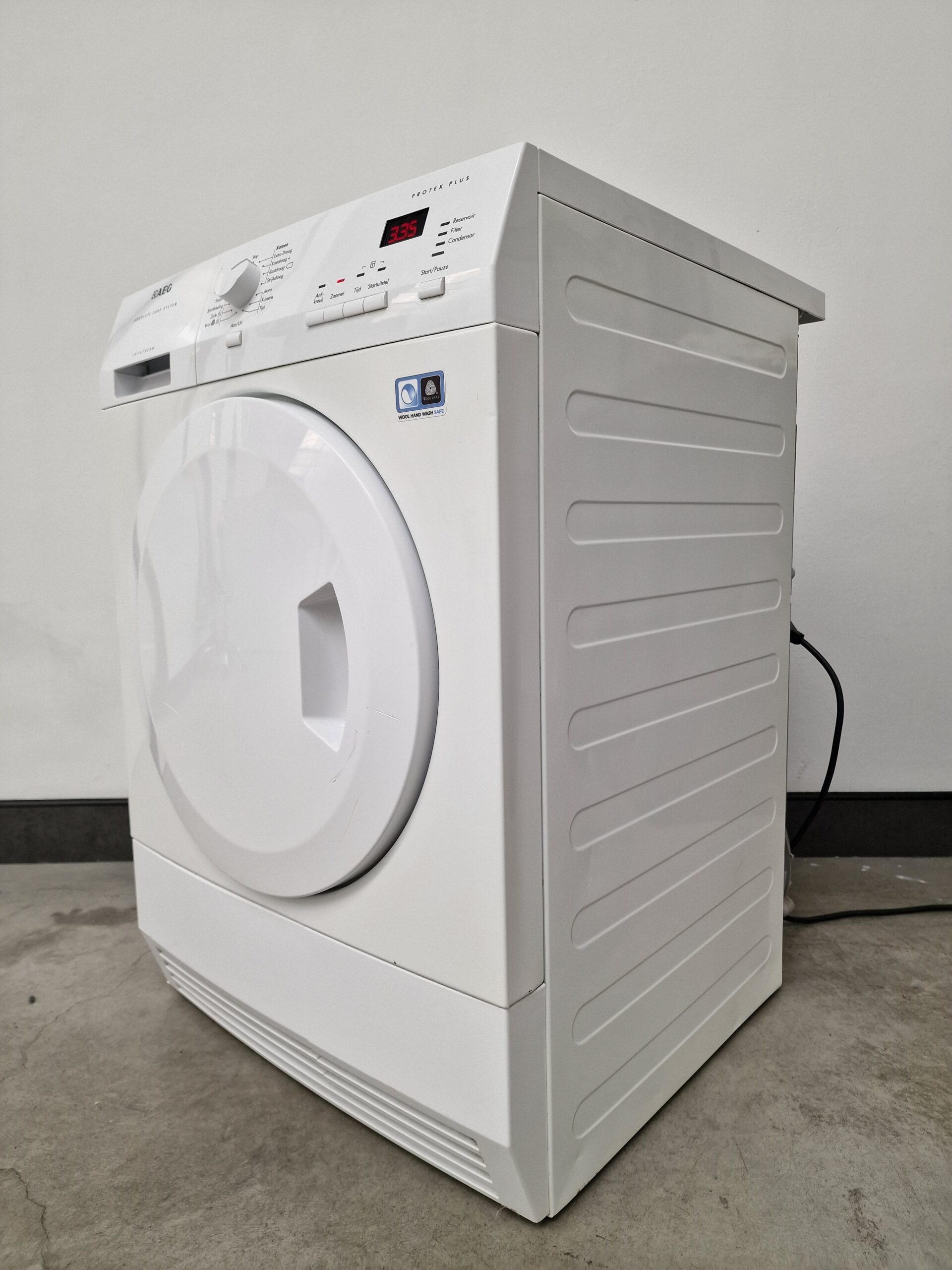 AEG Lavatherm T65771NIH witte warmtepompdroger 7 kg met AbsoluteCare en ProTex Plus