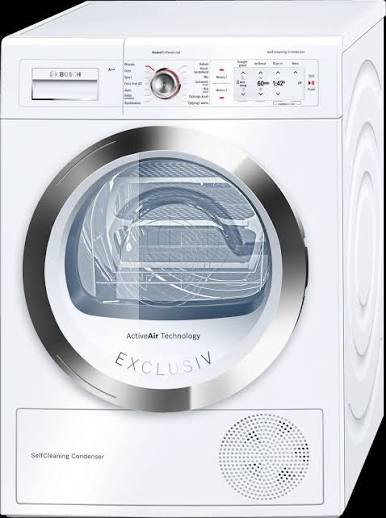 Bosch HomeProfessional WTY87790NL witte warmtepompdroger 8 kg met SelfCleaning Condenser
