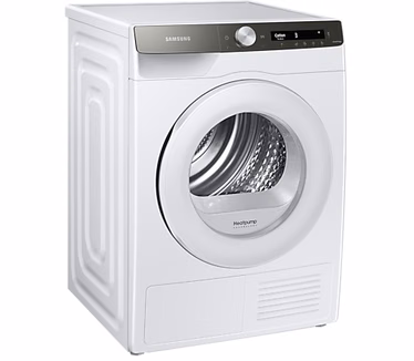 Samsung DV80T5220TT/S2 witte warmtepompdroger 8 kg met OptimalDry AI Control en SmartThings