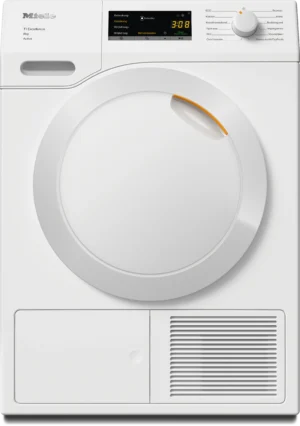 Miele T1 TEE 735 WP Eco witte warmtepompdroger 8 kg met PerfectDry, EcoDry en FragranceDos