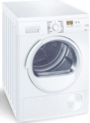 Siemens WT46S510 witte condensdroger met 6 kg vulgewicht – refurbished