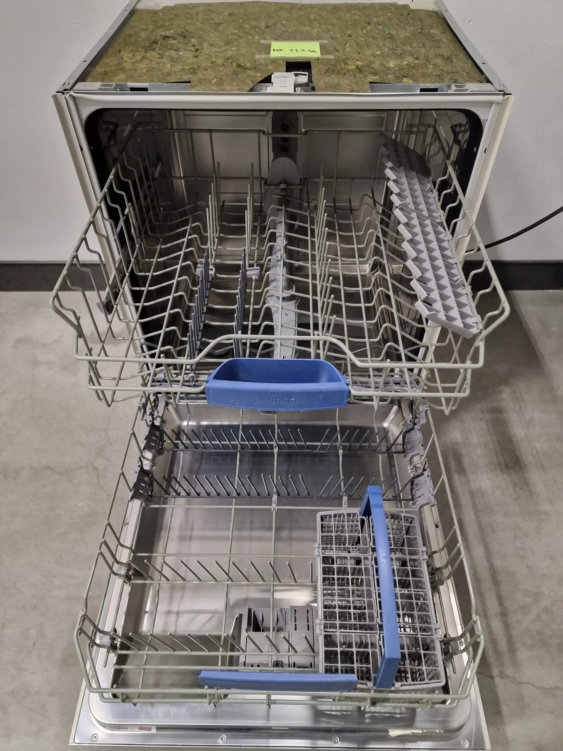 Bosch SMI85M35EU half-geïntegreerde inbouwvaatwasser van 60 cm met varioSpeed