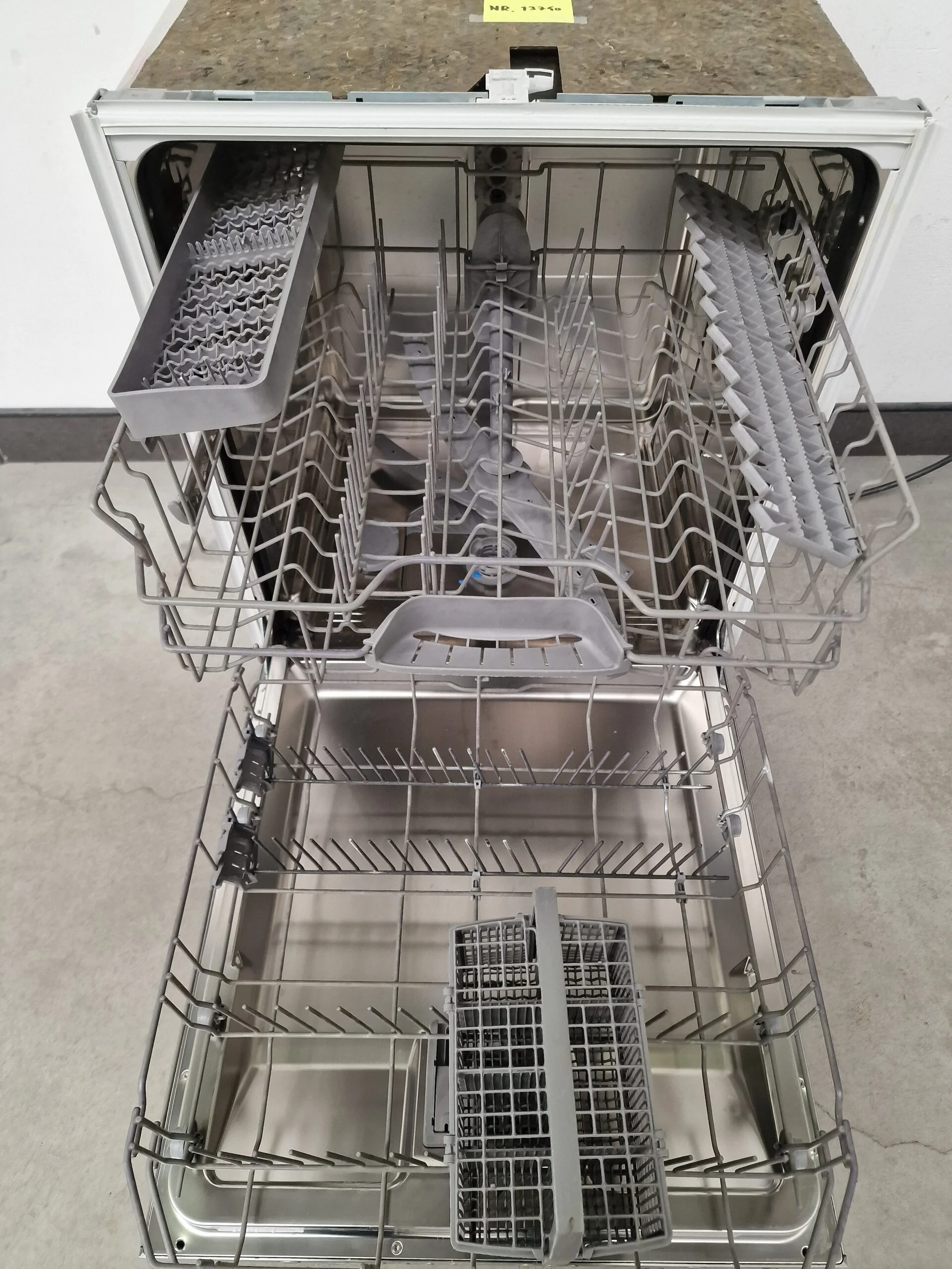 Bosch Serie 6 SMV90M00NL inbouwvaatwasser met 13 couverts, 46 dB, VarioSpeed, InfoLight, warmtewisselaar en AquaStop.
