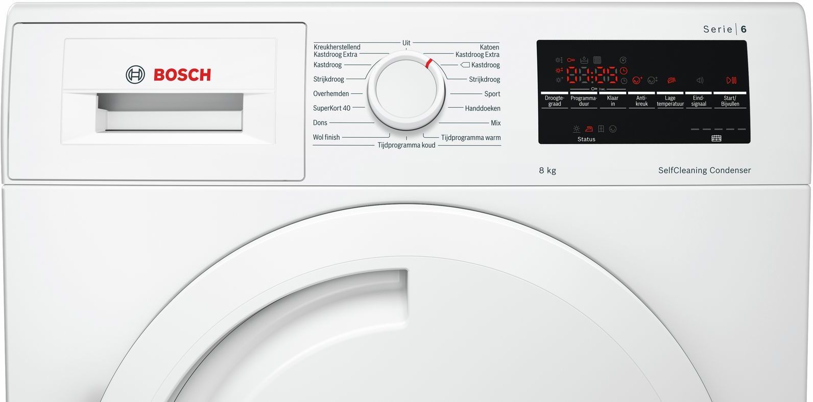 Bosch Serie 6 WTW83462NL warmtepompdroger 8 kg met SelfCleaning Condenser