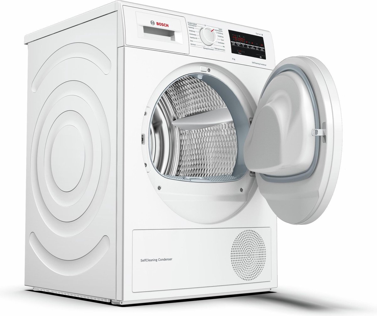 Bosch Serie 6 WTW83462NL warmtepompdroger 8 kg met SelfCleaning Condenser
