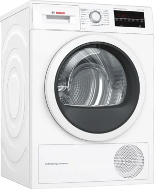 Bosch Serie 6 WTW85461NL witte warmtepompdroger 8 kg met SelfCleaning Condenser en AutoDry
