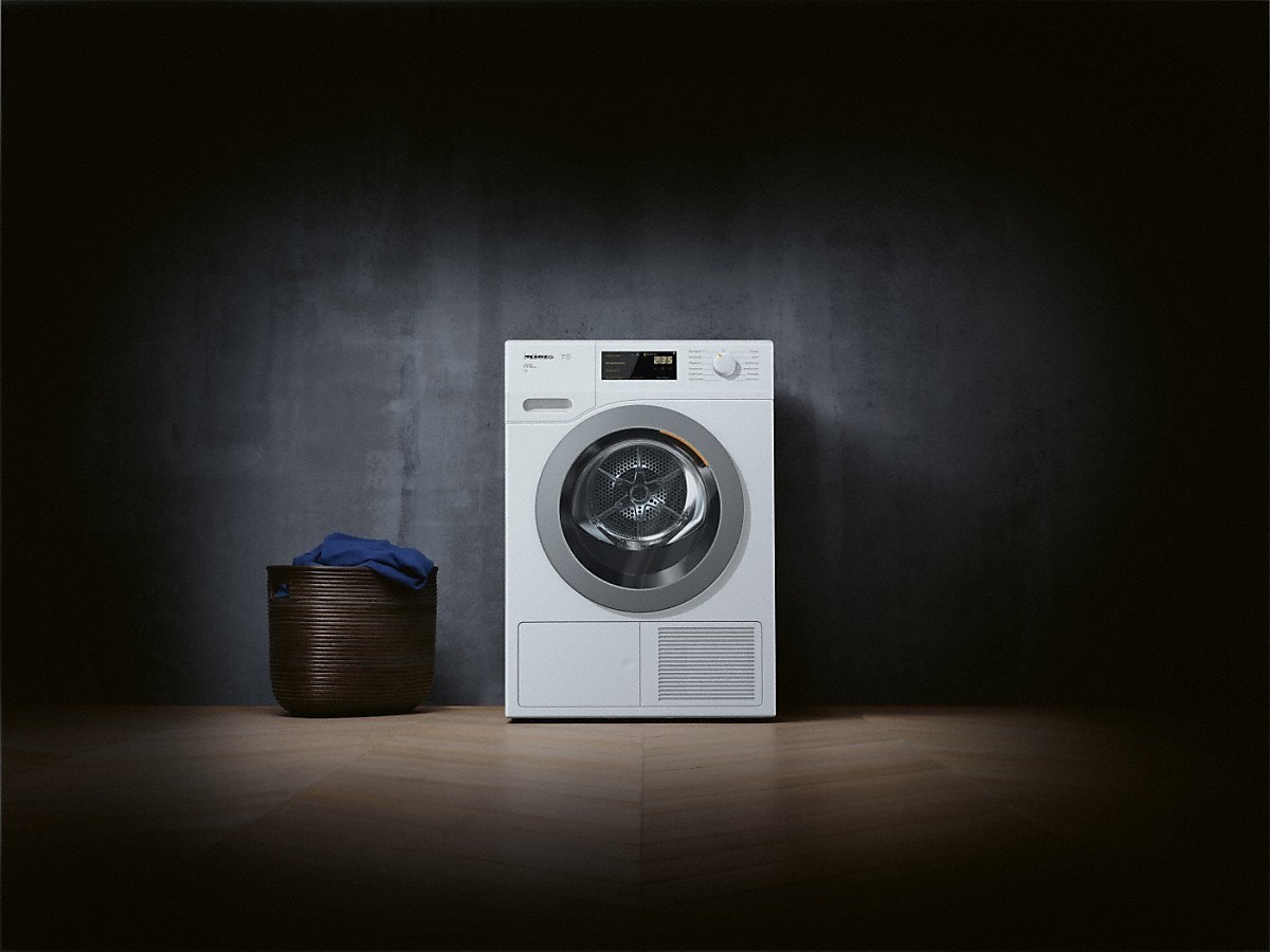 Miele T1 TCH630WP Eco XL warmtepompdroger 9 kg met EcoDry en PerfectDry