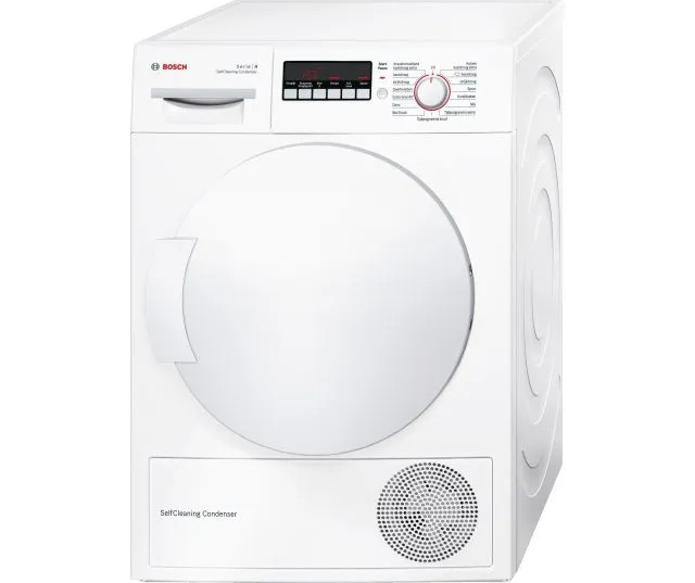 Bosch WTW83273NL warmtepompdroger 8 kg met SelfCleaning Condenser en SensitiveDrying. Ontdek deze refurbished Bosch-droger bij Sterker Witgoed.