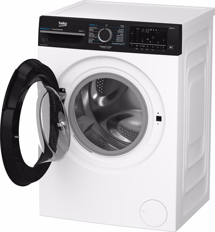 Beko BM5WFU6941B wasmachine 9 kg 1400 toeren met EnergySpin en SteamCure