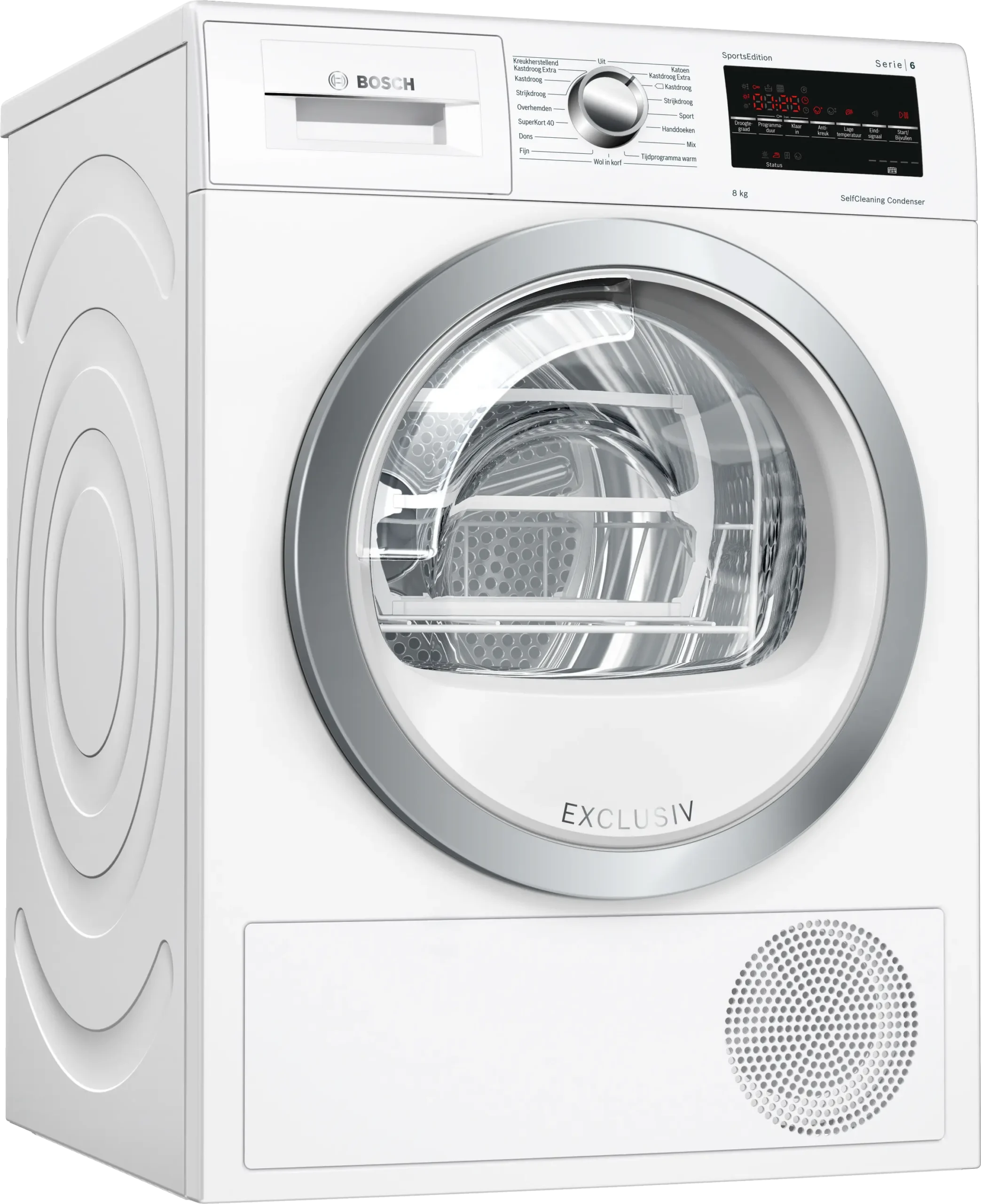 Bosch Serie 6 WTW85492NL warmtepompdroger 8 kg met SelfCleaning Condenser en AutoDry