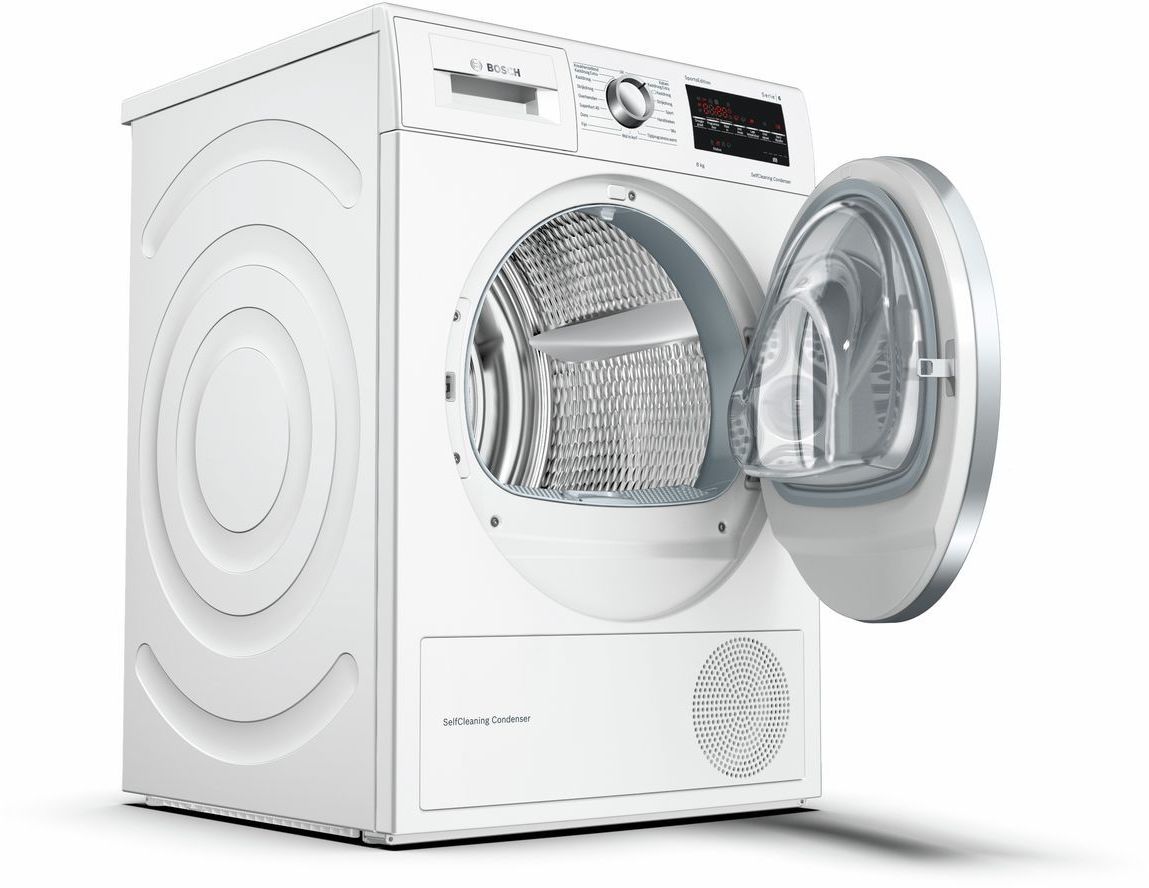 Bosch Serie 6 WTW85492NL warmtepompdroger 8 kg met SelfCleaning Condenser en AutoDry