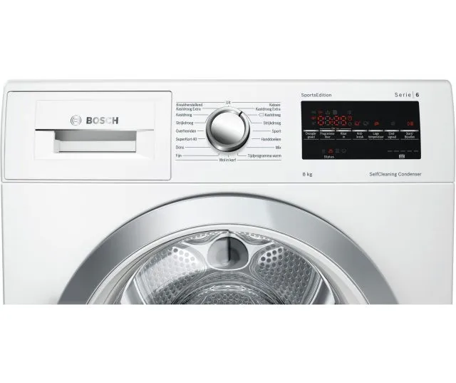 Bosch Serie 6 WTW85492NL warmtepompdroger 8 kg met SelfCleaning Condenser en AutoDry