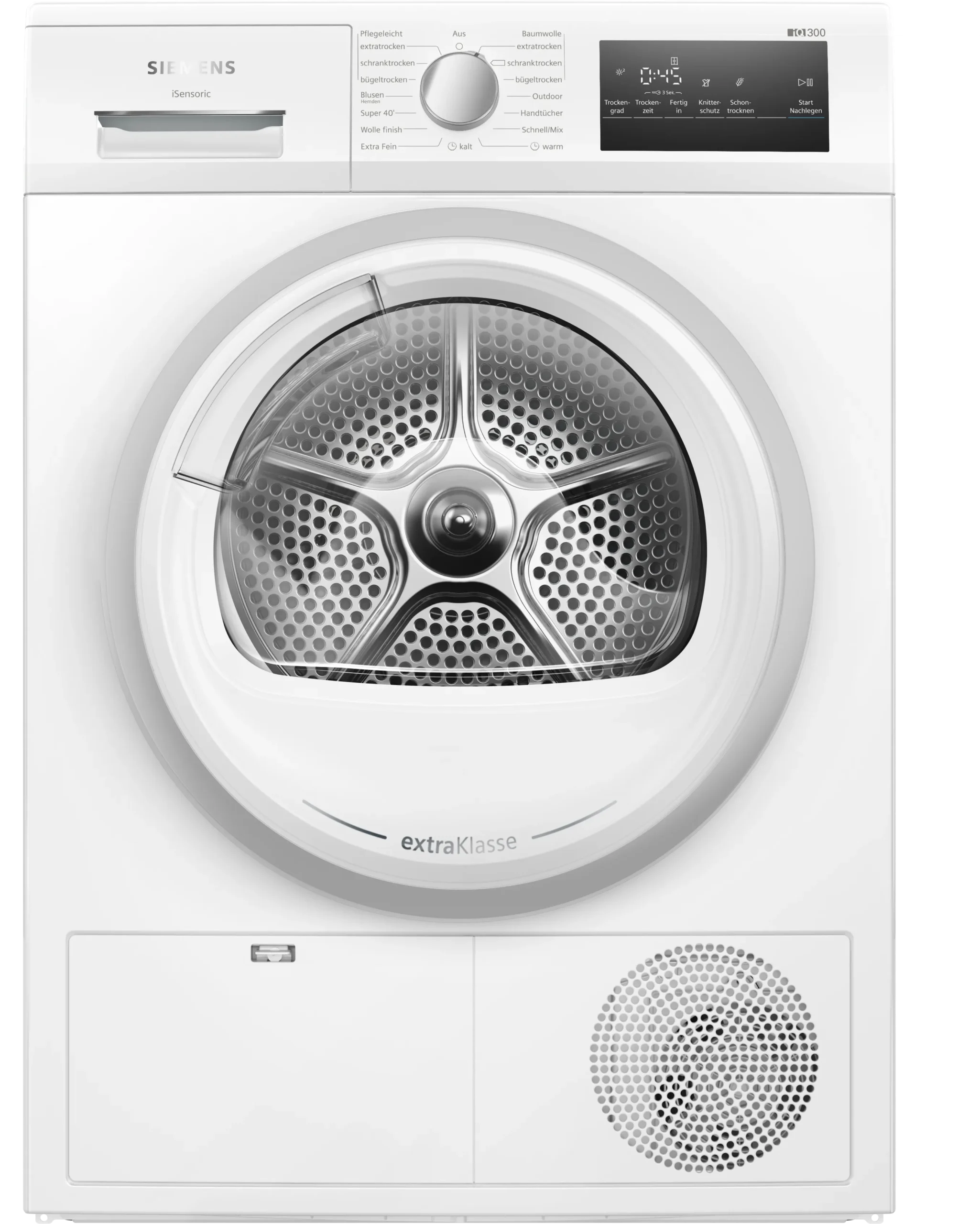Siemens iQ300 WT45HV93 warmtepompdroger 8 kg met autoDry en easyClean-filter
