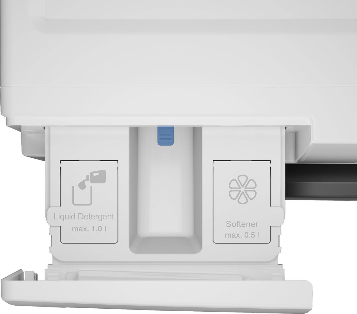 Beko WTV8761BSCDOS1 witte wasmachine 8 kg 1600 toeren met AutoDose en SteamCure
