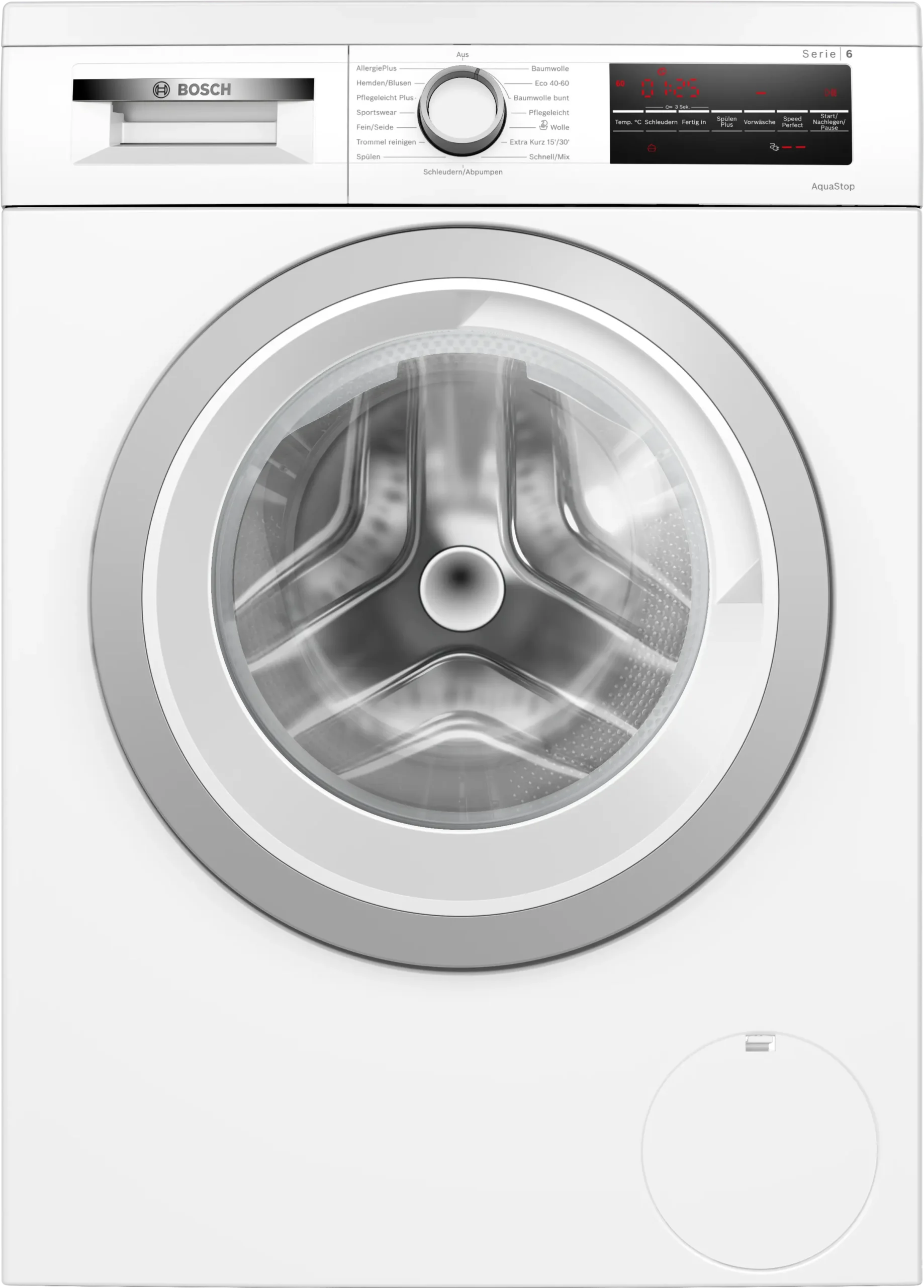 Bosch Serie 6 WUU28T30 wasmachine 8 kg 1400 toeren met EcoSilence Drive en SpeedPerfect