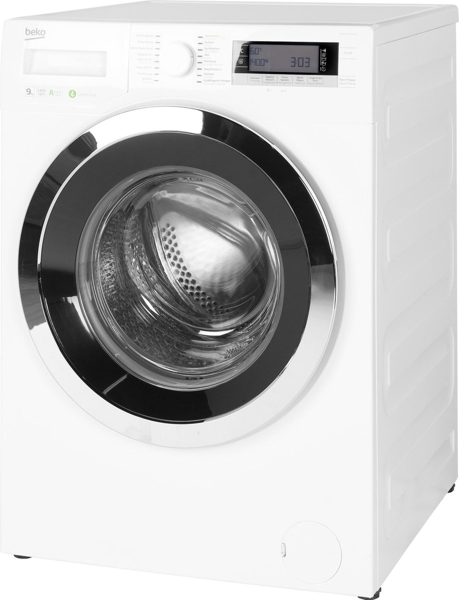 Beko WMY91446HLB1 witte wasmachine 9 kg 1400 toeren met ProSmart Inverter motor