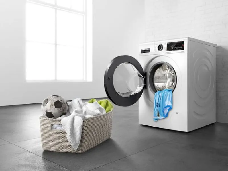 Bosch Serie 8 WAW32542NL witte wasmachine 9 kg 1600 toeren met AntiVlekken en EcoSilence Drive