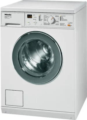 Miele W 3240 witte refurbished wasmachine 6 kg 1400 toeren vooraanzicht