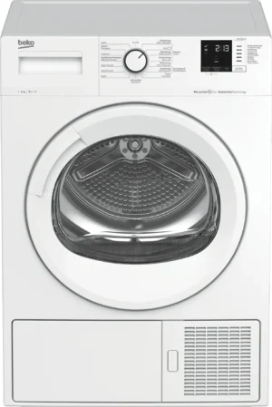 Beko DS73300MM witte warmtepompdroger 7 kg met OptiSense en AquaWave