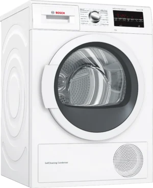Bosch Serie 6 WTG87239ES witte warmtepompdroger 8 kg met SelfCleaning Condenser en AutoDry
