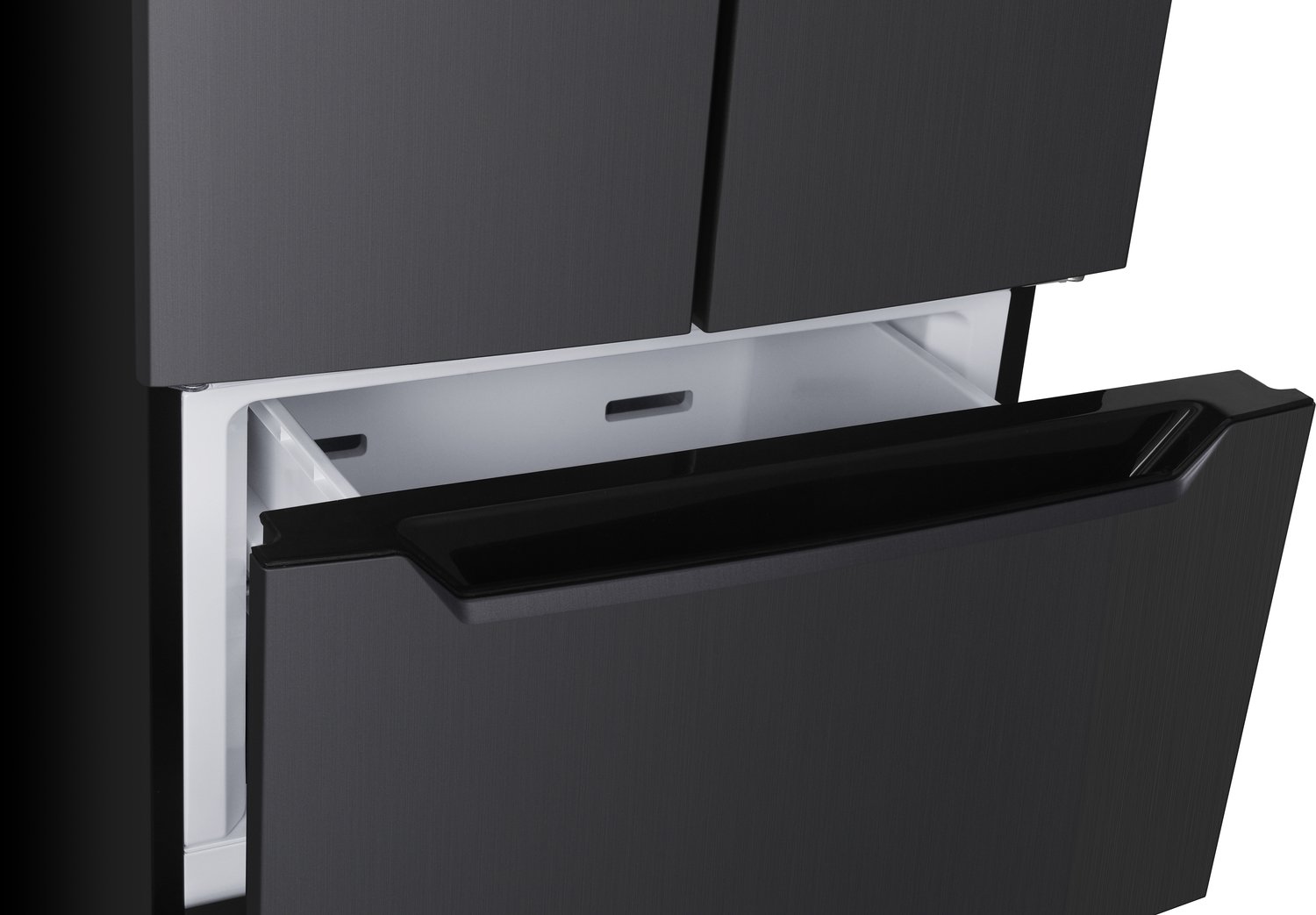 Exquisit FD436-040DGD French Door koel-vriescombinatie 320 liter Metal Dark Grey met No Frost